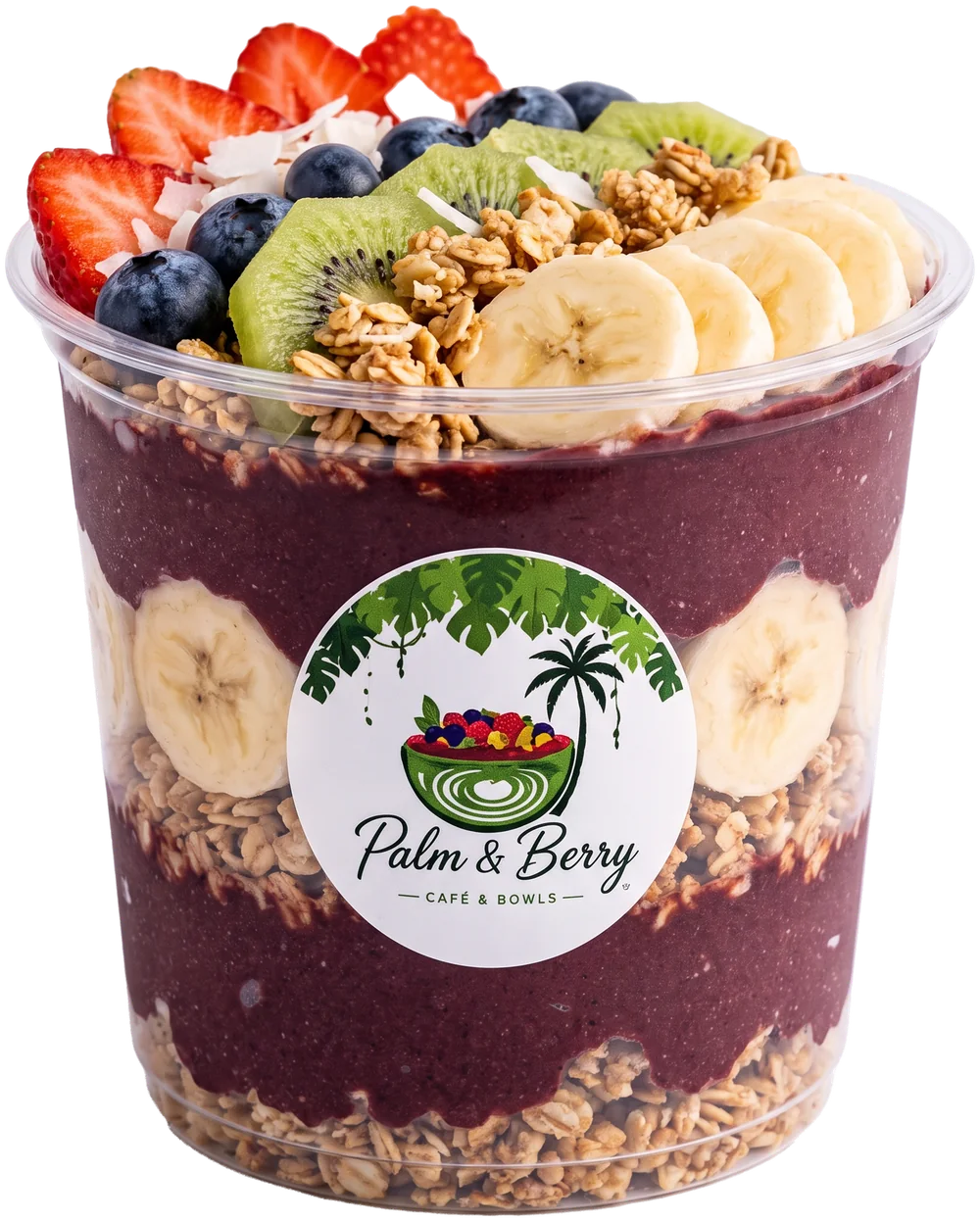 Açaí Bowl im Palm & Berry Becher